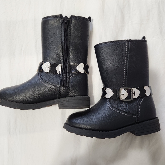 Carters Black Boots - Picture 2 of 3